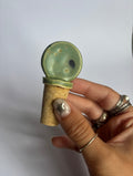 Green Circular Wine Stopper