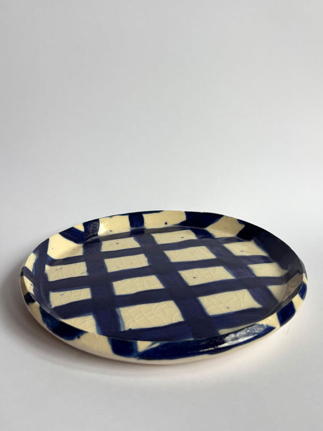 Blue Checkered Plate