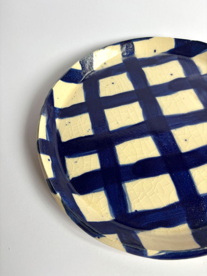 Blue Checkered Plate