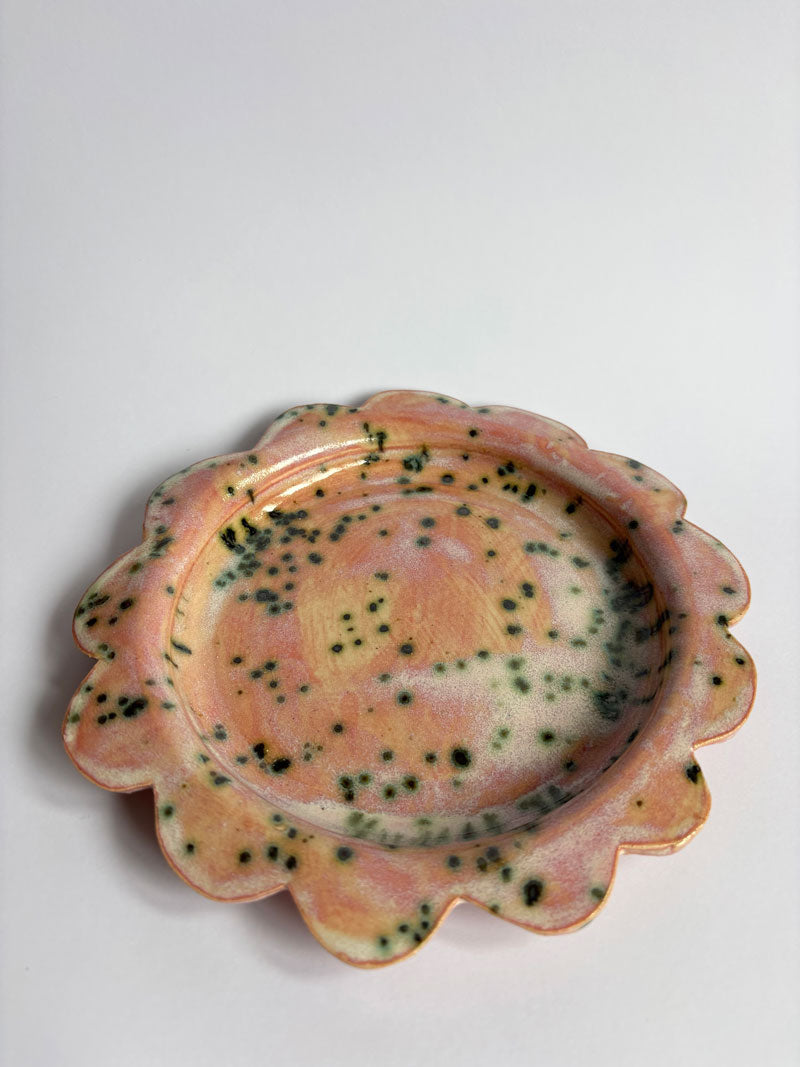 Speckled Flower Side Plate