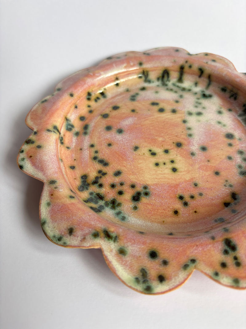 Speckled Flower Side Plate