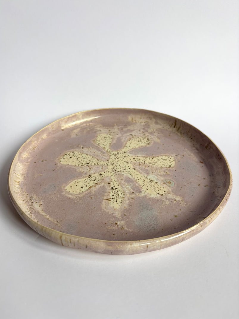 Lavender Flower Plate