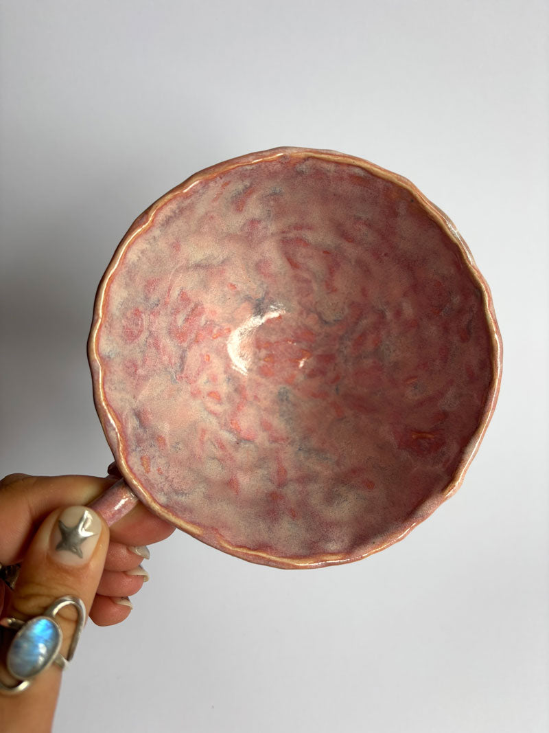 Pink and Purple Large Mug